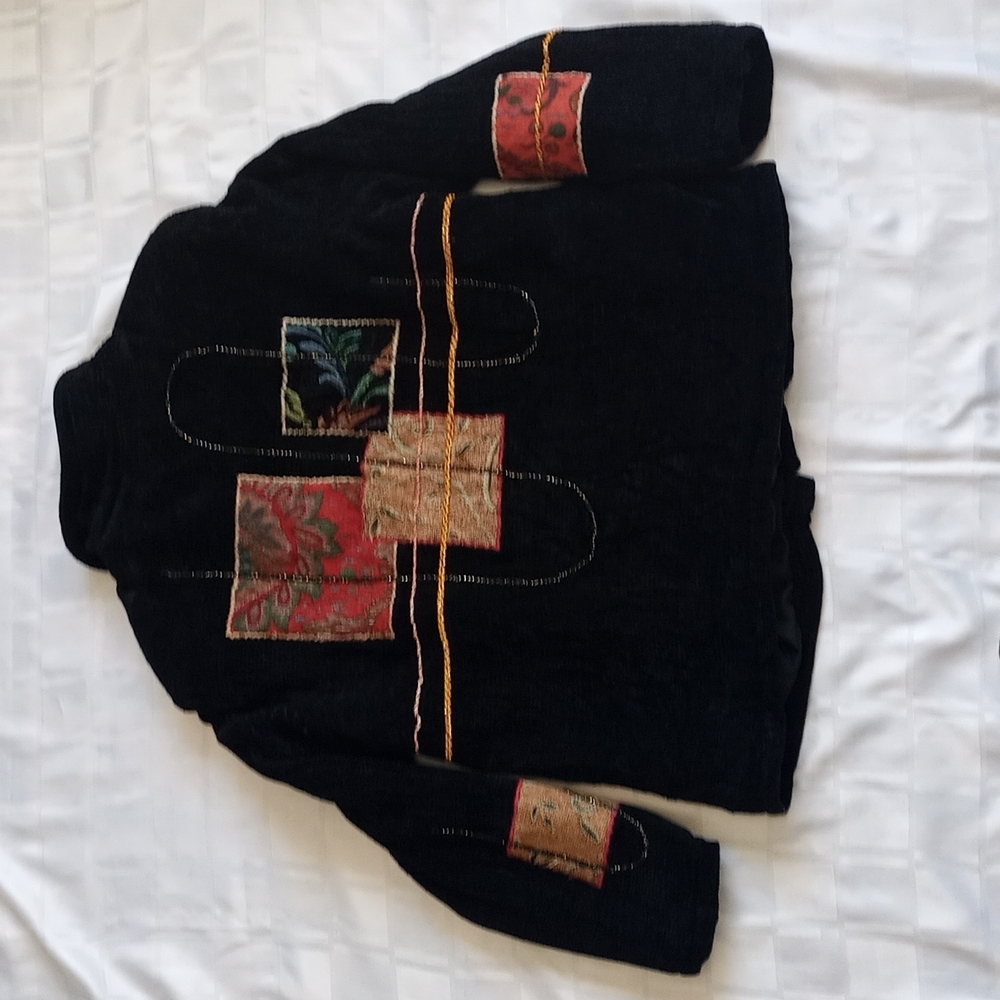 Vintage Patchwork Button Up Jacket - Picture 9 of 15